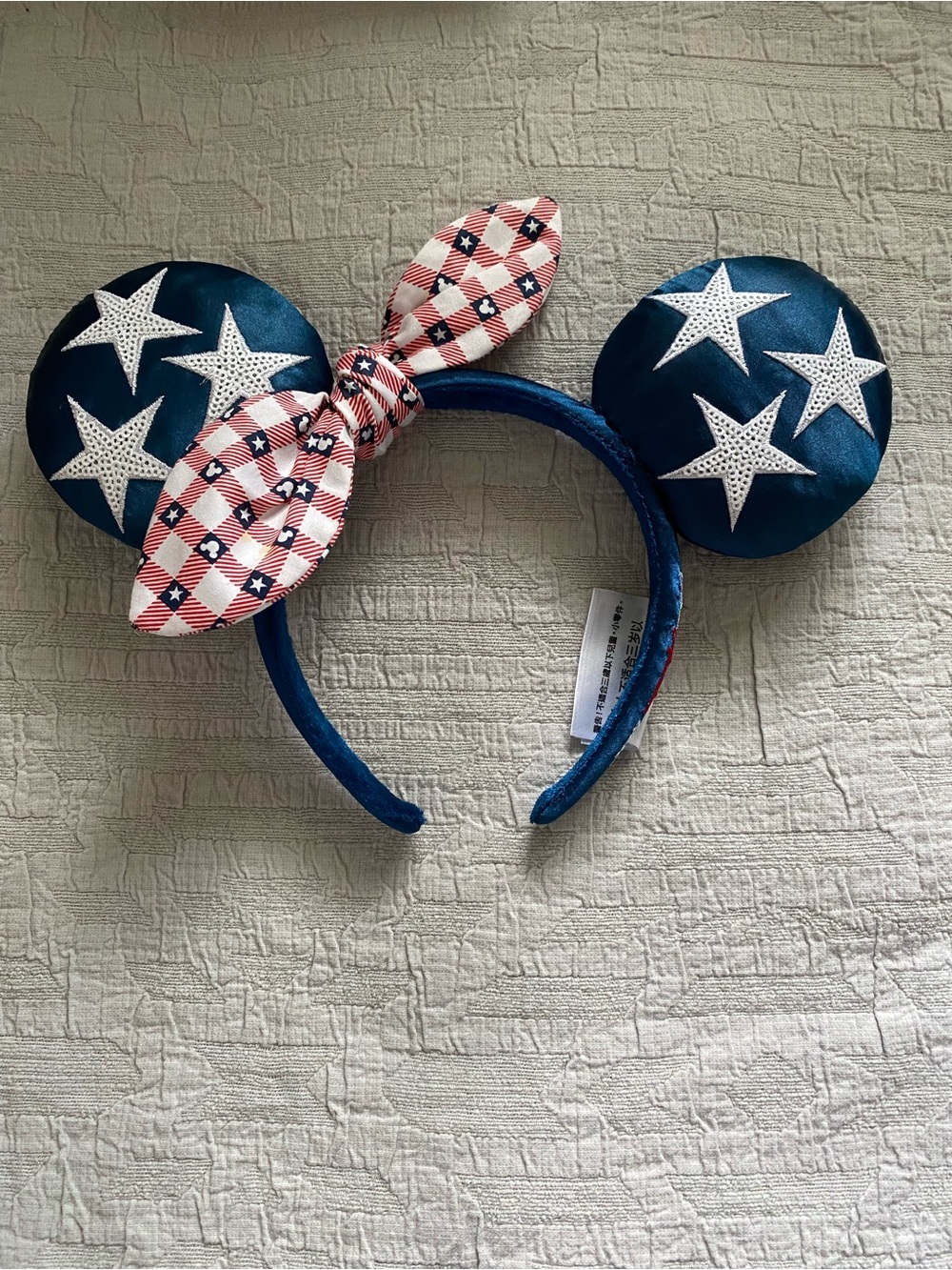 Patriotic Star Minnie Ears Headband